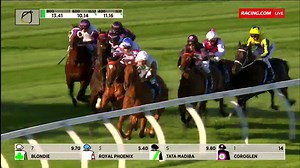 She's got the looks and she's got the speed to burn. Blue Diamond-nominated Blondie hoons around Moonee Valley to win Race 2. | Racing.com