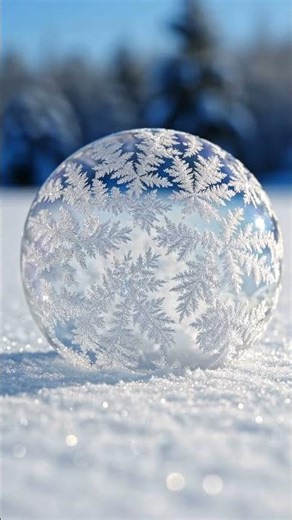 Bubble Freezes Instantly in Extreme Cold | Most Relaxing Winter ASMR