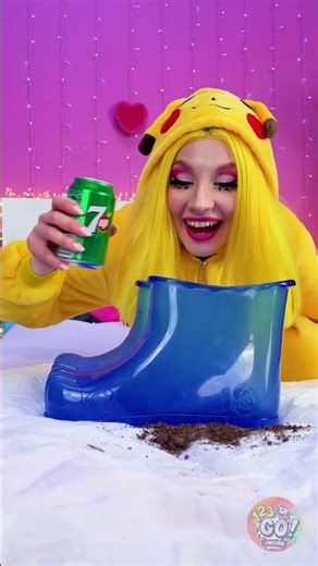 123 GO! 特別な足のフォーミュラを試してみませんか？ 👣✨ #123GO #キッズゲーム #清潔な足の楽しみ