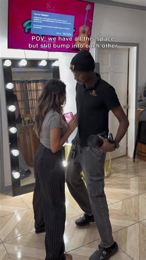 All the space in the studio and we still bump into each other. 😂 #shutterstudios592