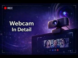 Webcam Explained | Types of Webcam, Uses, Advantages & Limitations | Computer Input Devices