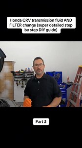 Honda CRV transmission fluid AND FILTER change (super detailed step by step DIY guide) | budgetmechanic1