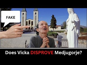 Does the 'FINGER POKE OF DOOM' prove Medjugorje is FAKE? Vicka flinch explained.