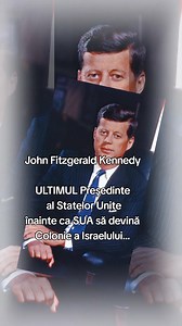 Când Kennedy a fost asasinat (știm exact de CINE, că "neamul" ăla a asasinat tot ce era mai frumos în lume (inclusiv pe Țarul Nikolai al Rusiei), a murit adevărata Americă, acea America a lui Lincoln. Tot ce a urmat la conducerea SUA, începând de atunci și până în prezent adică inclusiv Trump, reprezintă doar unelte ale sistemului mondial SIONIST care DISTRUGE TOT: pace, teritorii, suveranitate, popoare, scară corectă a valorilor, religii și credință, drepturi cetățenești, istorie, vestigii. Tru