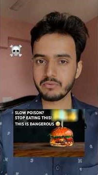 Fast Food = Slow Poison? 😳 Truth No One Tells You