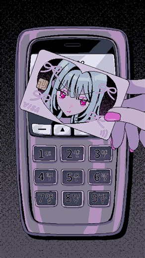 Exploring Face Card Pixel Art in Anime Style