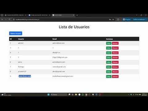 Desarrollo y Pruebas del Módulo de Gestión de Usuarios con Java, JSP y Servlets