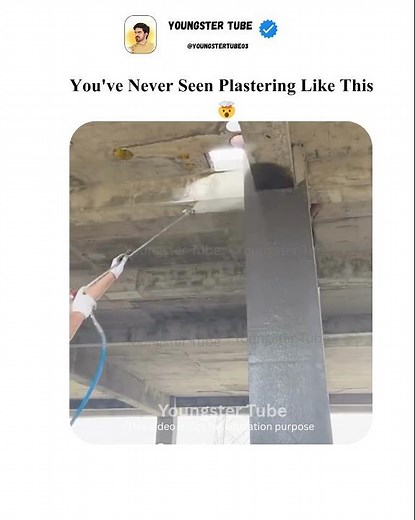 China’s Plaster Gun Finishes Walls in Seconds 🤯 | Construction Just Changed Forever