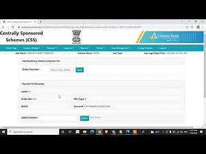How to vendor payment in CSS Portal