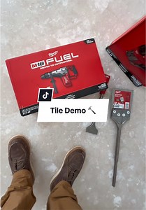 Effortless Tile Removal with Milwaukee Tools