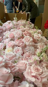 65K views · 958 reactions | FB101light pink artifical rose flower centerpieces creat gentle and romantic wedding&eventDaily packaging and delivery~ #dkbflower #flowerballs #flwoercenterpieces #pinkwedding #luxurywedding #pinkrose #eventplanner | Artificial flowers（Fengqiu zhaogang silk flower factory） | Facebook