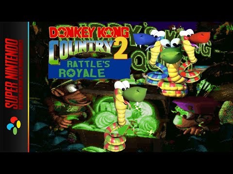 Donkey Kong Country 2: Rattle's Royale 102% (Snes-Hack) - Multiplay de (Mauh & Nilo) Part2