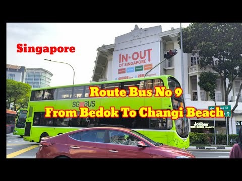 Route Bus No 9 From Bedok To Changi Beach #route