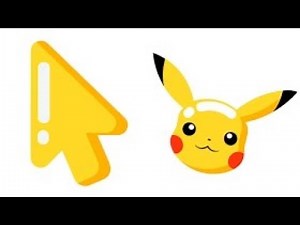 how to get pikachu cursor
