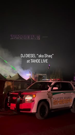 Placer County Sheriff's Office on Instagram: "𝐒𝐡𝐚𝐪 𝐨𝐧 𝐭𝐡𝐞 𝐒𝐭𝐚𝐠𝐞, 𝐒𝐡𝐞𝐫𝐢𝐟𝐟𝐬 𝐨𝐧 𝐭𝐡𝐞 𝐉𝐨𝐛 It’s been a busy few days in Tahoe at the “Tahoe Live” music festival. We provided some extra security for the event, thankfully everything went smoothly! The event is wrapping up tonight with a set from none other than @djdiesel, aka @shaq 🎶 We hope everyone who attended had a great time! It’s tough to beat a Tahoe weekend!"