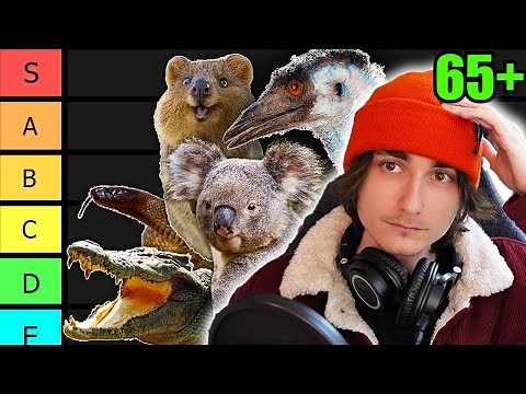 Australian Animal Tier List (65+ Species)