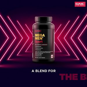 25K views · 67 reactions | Making fitness a habit, one day at a time. The GNC Mega Men Sport Multivitamins contain 43 essential nutrients in just one pill. A perfect supplement for athletes, it boosts your potential for exercise as well as muscle performance. #GNCLiveWell #LiveWell #Multivitamins #GNCIndia #MegaMenSport #HabitBuilding #DailyNutrition | Guardian GNC | Facebook
