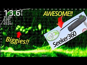 Fall Crappie with LiveScope and JIGS!! Seeker360 Transducer Mount!!