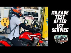 Honda Cb200x Mileage Test After first service | City Mileage test | Long Ride Review | Btm