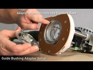 Festool OF 1400 Plunge Router - Basic Setup and Configuration
