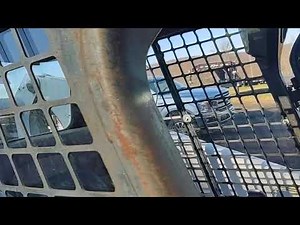 homemade Bobcat skid steer side windows with fresh air
