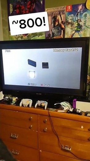 #Playstation Saves on #Ps2 Memory Cards | #Nostalgic #Gaming #Shorts