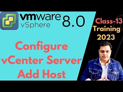 How to configure VMware vCenter Server 8.0 ! vCenter Management and Inventory !