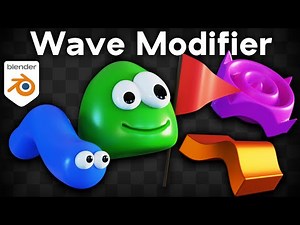 How to Use Blender's Wave Modifier (Tutorial)