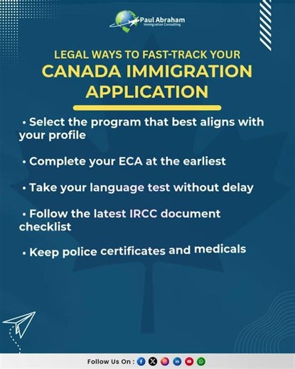 Fast Track Your Canada Immigration Application