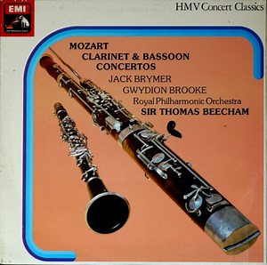 Mozart - Gwydion Brooke, Jack Brymer, Royal Philharmonic Orchestra, Sir Thomas Beecham - Clarinet & Bassoon Concertos