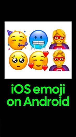 I Made iOS Emojis on an Android Phone 🤩❤️‍🩹