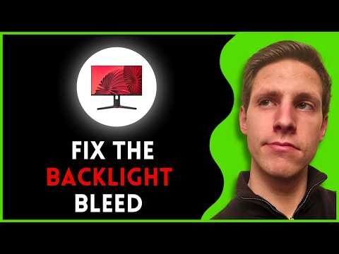 How To Fix Backlight Bleed On Gaming Monitors (2026 Fix)