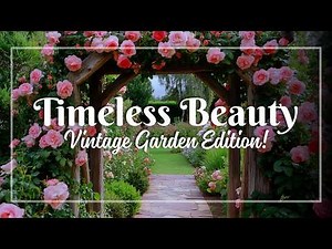 Vintage Garden Ideas for Small Yards: Timeless Beauty with an Old-World Charm