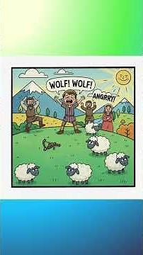 The Boy Who Cried Wolf 🐺 | Short Moral Story | Aesop’s Fables