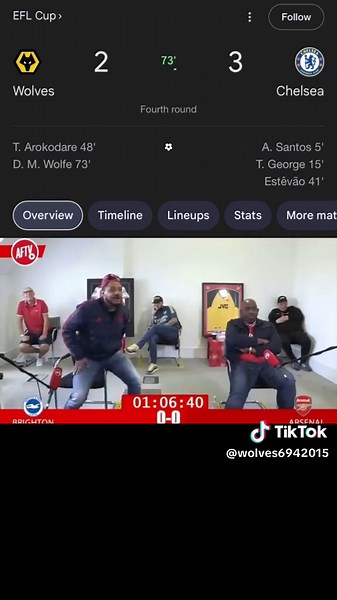 Wolves vs Chelsea highlights #eflcup #wolves #foryou #foryoupage #trendingviral