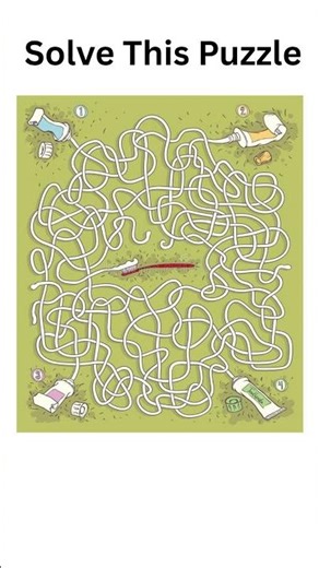Maze Challenge: Can You Find the Right Path? #puzzle #gkmath #numberpuzzles #mazesolving #puzzlehunt