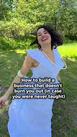 How to build a business that doesn't burn you out (in case you were never taught)
