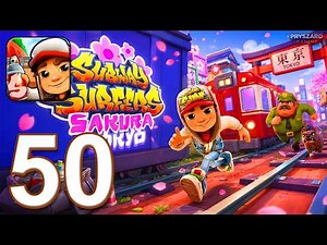 Subway Surfers - Gameplay Walkthrough Part 50 - Showdown & Sakura Tokyo Update (iOS, Android)