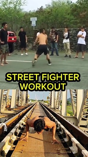 Street fighter workout 💪#fighter #fyp #fight #america #martialarts #muaythai #gym #streetfighter #gymmotivation #gymlife #fitness | Fights Street