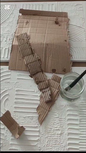 Texturas que relajan| Arte abstracto en relieve paso a paso