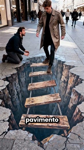 This bridge looks fake but it's real 😨