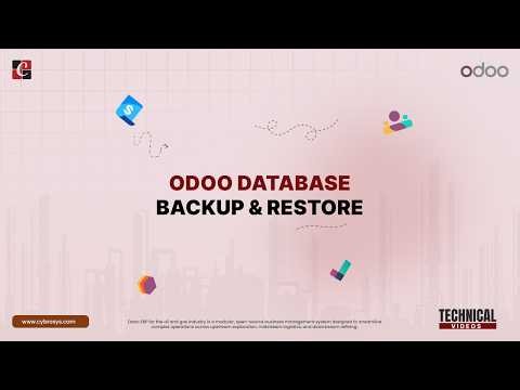 Odoo Database Backup & Restore (dump file method) | Odoo 19 Features | Odoo 19 Functional Tutorials