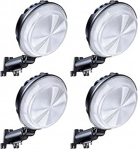 150W 4 Pack LED Barn Lights Outdoor, Super Bright 20000LM Dusk to Dawn Outdoor Lighting with 150° Adjustable Photocell, 6500K Yard Lights, IP66 Waterproof Street Light for Garage, Shop