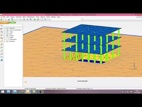 Soil-Structure Interaction using plaxis 3D
