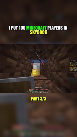 100 Players in Minecraft Skyblock Challenge: Part 3
