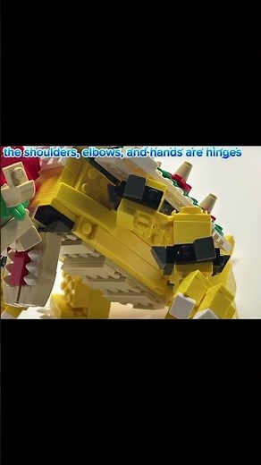 LEGO Bowser #lego #bowser #mario #nintendo #supersmashbros #supermario #luigi #kingkoopa #brickbuilt