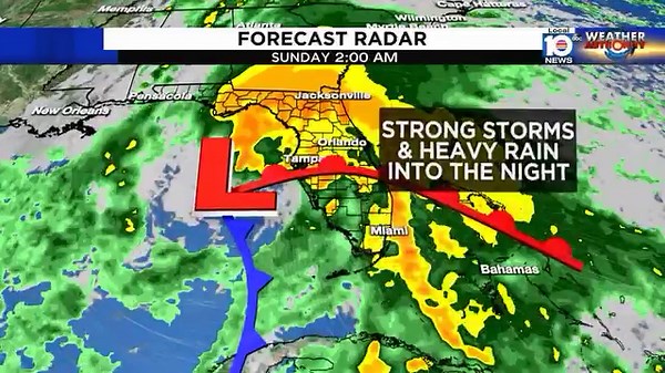 1.7K views · 21 reactions | WEATHER IMPROVING SUNDAY - A Gulf low that brought weather similar to the outer bands of a tropical storm Saturday will depart Sunday. Early downpours are possible, but much of the day will be dry (but still windy). See details at https://www.local10.com/weather?utm_source=facebook&utm_medium=social&utm_campaign=snd&utm_content=wplg10 | WPLG Local 10 | Facebook
