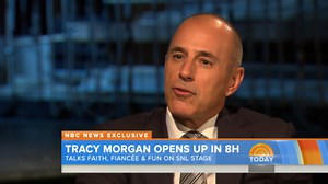 Tracy Morgan makes emotional return to ‘SNL’ studio