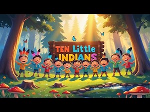 Ten little Indians | NeoKids Nursery Rhymes & Kids Sing Along Songs with Lyrics