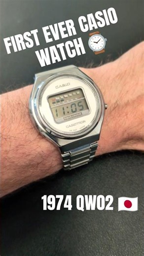 Casiotron 🇯🇵 1974 QW02 (02-501) #casio #vintage #vintagewatch